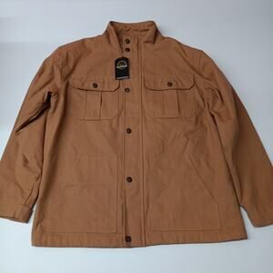 Fieldstone "The Roosevelt" Canvas Jacket Men’s Size XL Brown